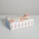 Eclaire box, confectionery packaging, 5 inserts, with love, 25.2 x 15 x 7 cm