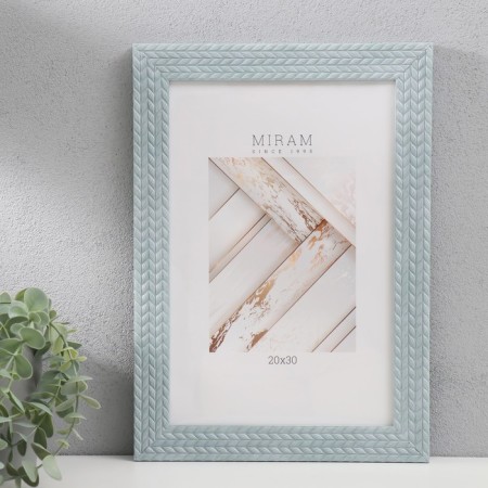 Photo frame Plastic "Mira" 20x30 cm, 651798-8, (plastic screen)