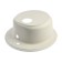 Sin for a kitchen made of stone Zein 3/G31, D = 510 mm, round, overflow, white matte