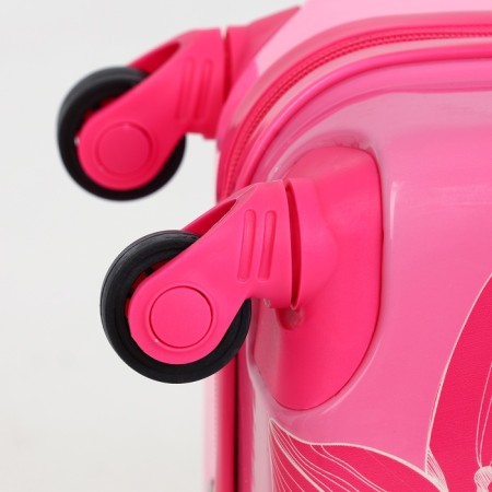 Small suitcase 18 "on a zipper, pink color-6
