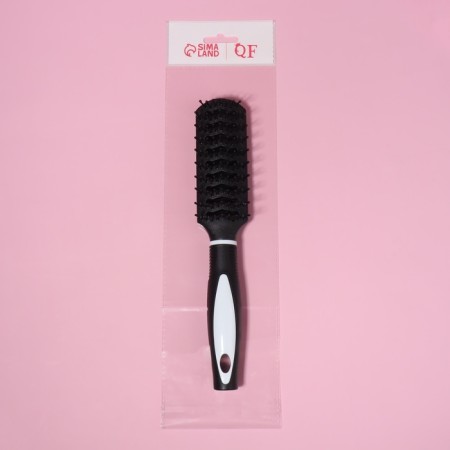 The comb is massage, ventilated, 4 × 23.2 cm, black/white color-3