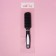 The comb is massage, ventilated, 4 × 23.2 cm, black/white color