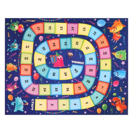 Board game "Funny walkers", 4 in 1-15
