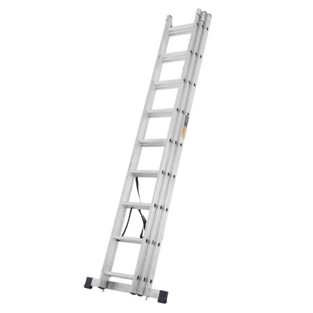 Tundra staircase, three -section, aluminum, 9 steps-3