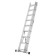 Tundra staircase, three -section, aluminum, 9 steps