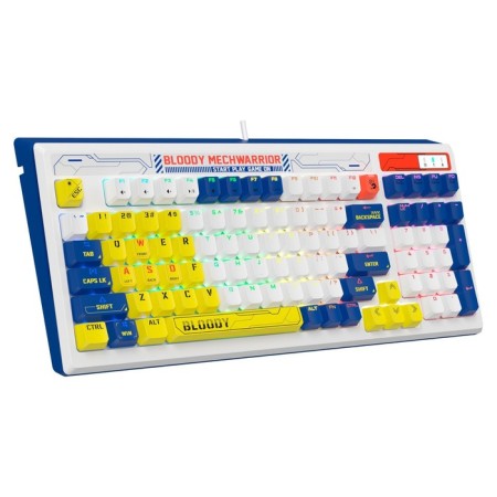 Keyboard A4Tech Bloody B950 Mechanical Blue/White USB for Gamer Led (B950)-3