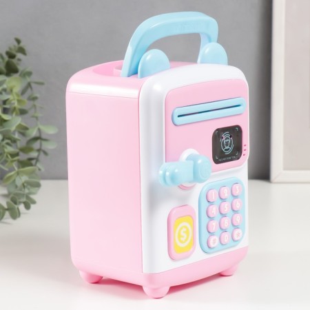 Pigpie Plastic "Safe with ears" Coded Castle, sound aa mix 19.5x14x26 cm-2