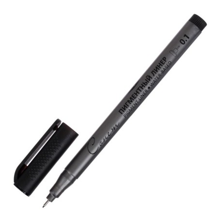 Capillary pen for drawing ZHK "Sonnet" Liner 0.1 mm, Black, 2341644