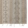 Carpet with Ethnic geometric ornament, size 70x160 cm