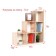 Shelves-stellah hinged/floor PD-8, 784x200x784, oak sonom