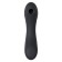 Vacuum-wave contactless stimulator of the Satiffyer Curvy Trinity 4 clitoris, silicone, black color