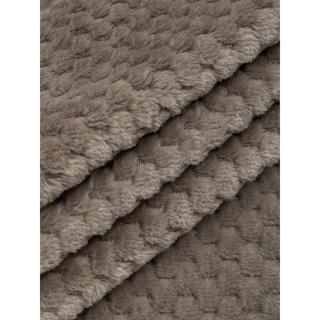 Texrepublic blanket, size 200x220 cm, brown color-3