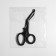 Tactical, oxidized scissors, 18.5 cm