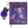 Universal Diary Grade 1-11, 48 sheets "Magic Cat", a solid cover of artificial leather, lies, universal cheat sheet, block 80 g/m2