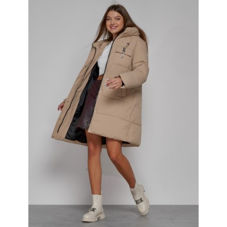 Coat insulated winter female, size 50-12