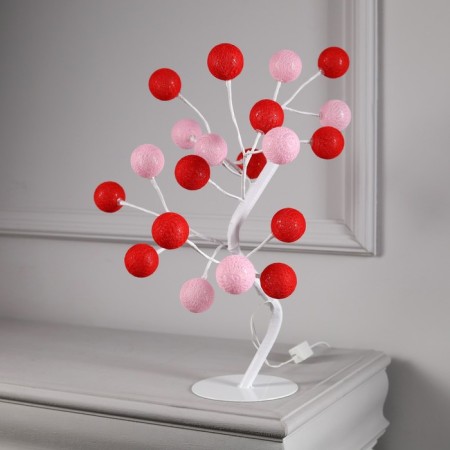 LED bush "Balls" 45 cm, 20 LED, constant glow, 220 V, glow warm white-1