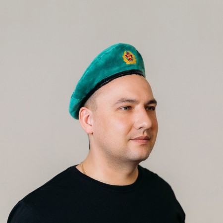 Берет пограничника «На страже Родины», герб-3