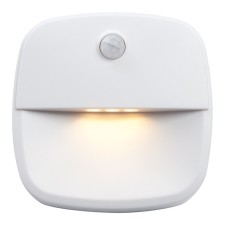 A lamp with a motion sensor 0.5W, 3LED, IP20, 7.5x7.5x2.7 cm