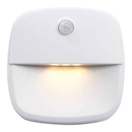 A lamp with a motion sensor 0.5W, 3LED, IP20, 7.5x7.5x2.7 cm