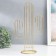 Souvenir Metal Stand for Jewelry "Cactus" gold 38x20.5x12 cm
