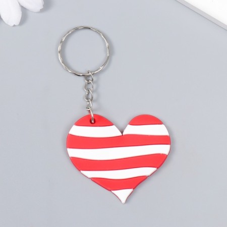 Trick Rubber "Striped Heart" 4.8x4.3 cm