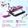NIKA SnowDrive snowfall, CND1/SL, purple/black/burgundy color