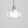Suspended Citilux “Virta” CL139010, 12x10x25 cm, 1x60W, E14, color gray