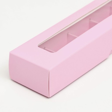 Folding box under 5 sweets, 22 x 5.5 x 3.5 cm, pink-2