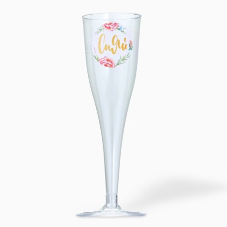 A set of plastic glasses for champagne "SHIAI", 150 ml-1