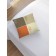 Decorative pillowcase "Mono chamomiles", on a zipper, size 45x45 cm