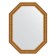 Mirror in the baguette frame, a gold aqueduct 61 mm, 60x80 cm