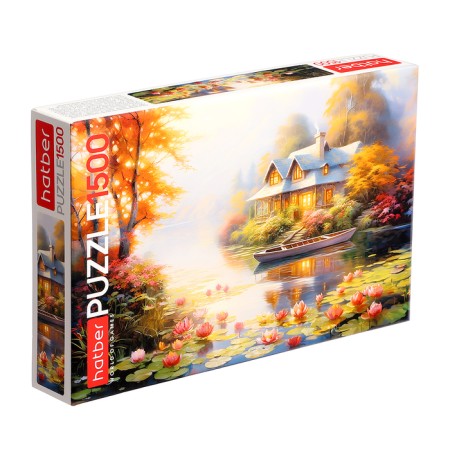 Puzzle "water lilies", 1,500 elements