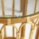 Terrary Akira set with a pillow, armchair 54 x 60 x 78cm, table D46x40cm