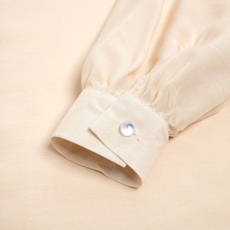 Women's blouse Minaku: Enjoy Milk color, rr 44-7