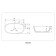 ABBER RECHTECK AC2206 sink, invoice, 605x390x140 mm, white