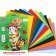 Catcurboard corrugated, A4, 12 sheets, 12 colors, moped, bilateral, in the folder, 230 g/m², puppy patrol