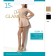 Female Kapronovy tights, Glamor Edera 15 Color light tan (miele), size 4