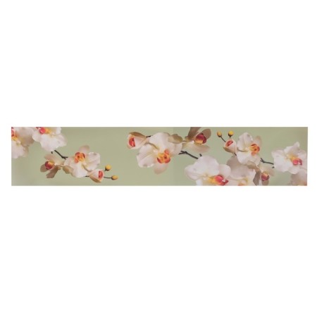 Kitchen apron "Tender orchids" (photo printing) 3000x600 mm