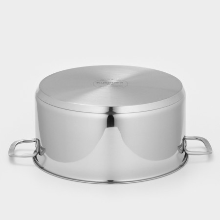 Mantock 3V1, 6 L, D = 26 cm, glass cover, heat distribution bottom, induction-4