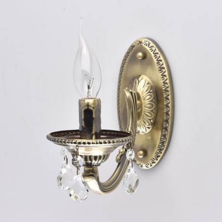 Sconces "Aurora", 60W E14, brass color-2