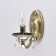 Sconces "Aurora", 60W E14, brass color