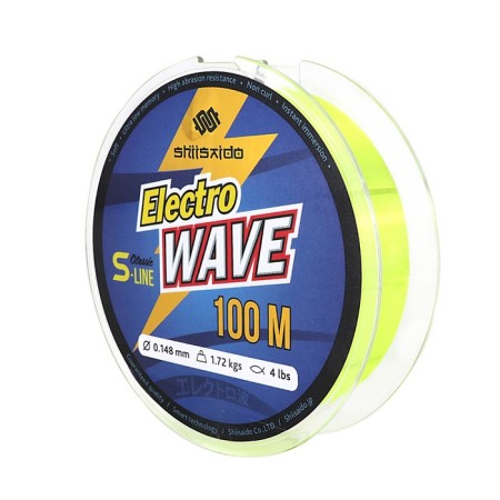 SHII Saido Electro Wave, l = 100 m, d = 0.148 mm, test = 1.72 kg, yellow