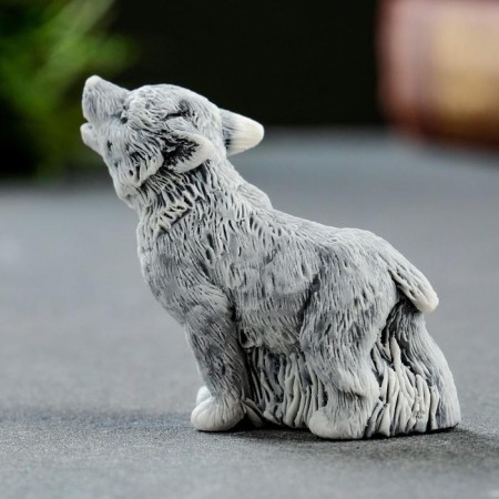 Souvenir "Wolf Washing Small" 4.5cm-2