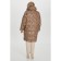 Female coat, size 56, brown color