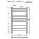 Electric towel Grois Nex GR-112, 500x800 mm, 8 crossbars, lower, black