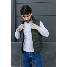 Male vest, size 48, khaki color