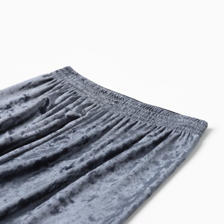 Women's costume (jacket and trousers) KAFTAN "velvet", 44-46, Gray,-8