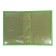 Cover for a passport with a pocket, green color