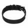 Two -layer collar with a swivel 58 x 3 cm, polyester, black