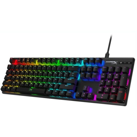 Keyboard HyperX Allloy Origins Mechanical Black USB for Gamer Led (4P4F6AA#Aba)-2